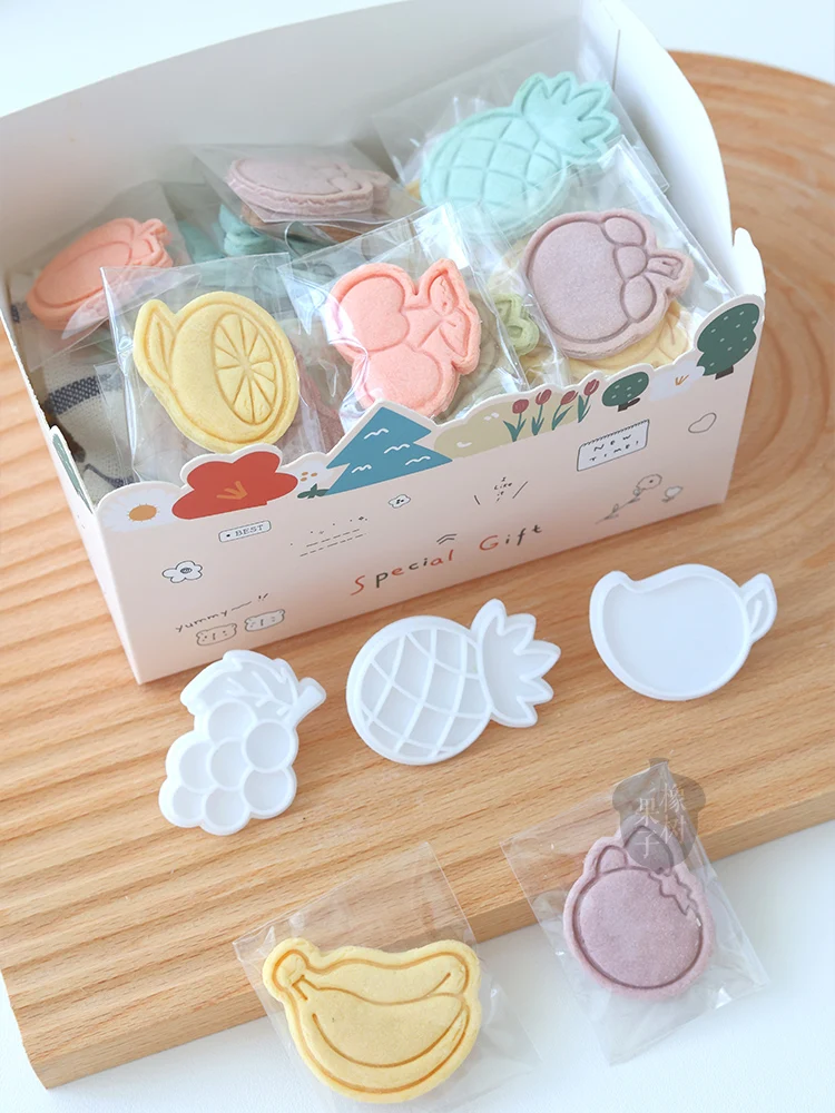 

Японские формы для выпечки в виде банана и вишни, кухонные инструменты для барбекю и выпечки, принадлежности для домашней выпечки