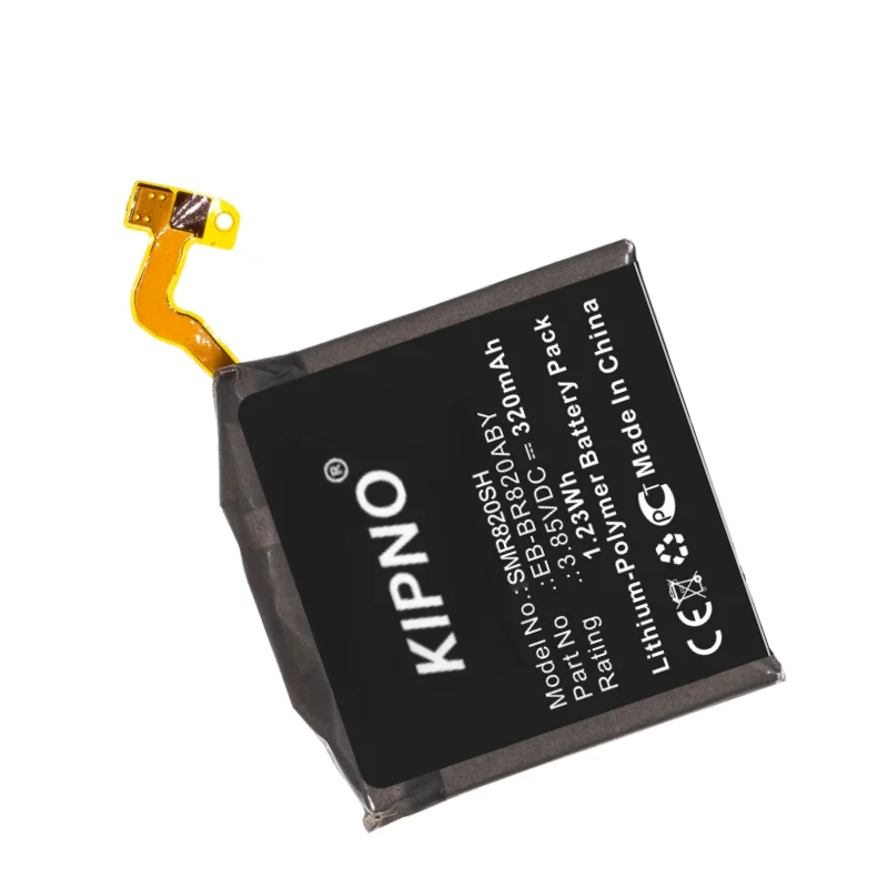 KIPNO Li-Polymer Smartwatch Battery EB-BR820ABY  GH43-04966A for Samsung  Galaxy Watch Active 2 44mm  SM-R820  SM-R825