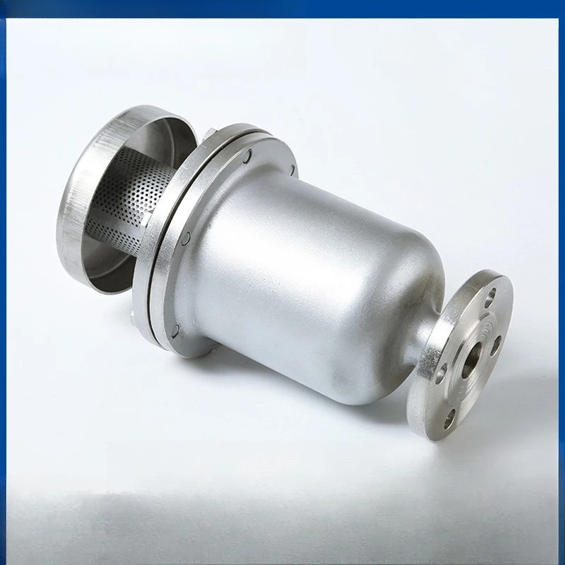 304 stainless steel flange automatic exhaust valve P41X quick thread buckle QB1 single port 316L exhaust valve steam