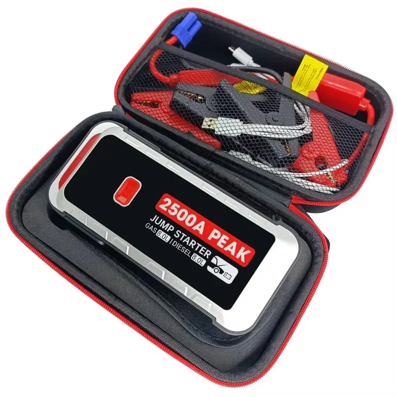 

2 In 1 Power Bank Vehicle Jumper Lithium Car Supercapacitor Jump Starter 1500 Amp Jumper With Battery