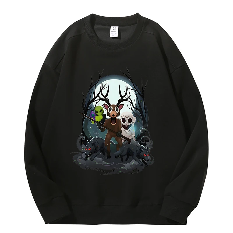 لعبة 99 ليال في الغابة النساء الرجال الشارع الشهير الجرافيك تي شيرت الأسرة الملابس على قماش أنيمي التي شيرت Y2k ملابس حريمي #3