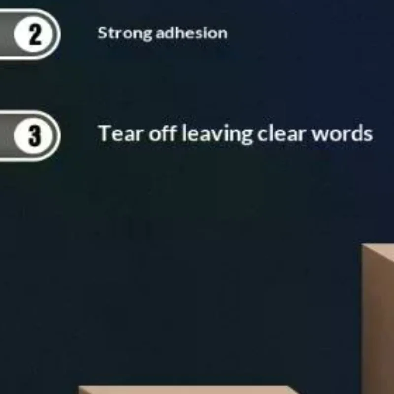 

100PCS Total Transfer Tamper Evident Labels Security Warranty Void Stickers Red Blue 25*85 Mm Triple Serial Numbers Seal Sticker