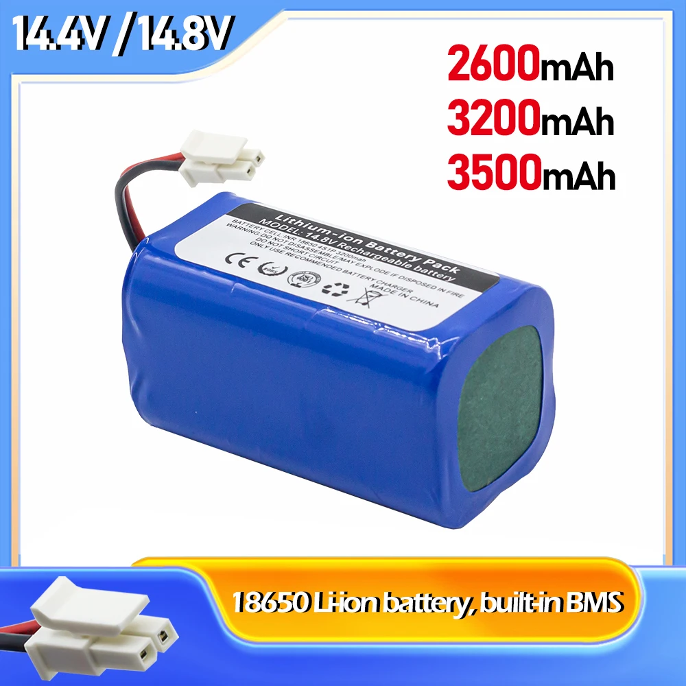 14.8V 3500mAh For Polaris Imou battery Battery of POLARIS 3200 Imou Bagotte BG800 KyvolE31 Coredy R750 sweeping robot battery