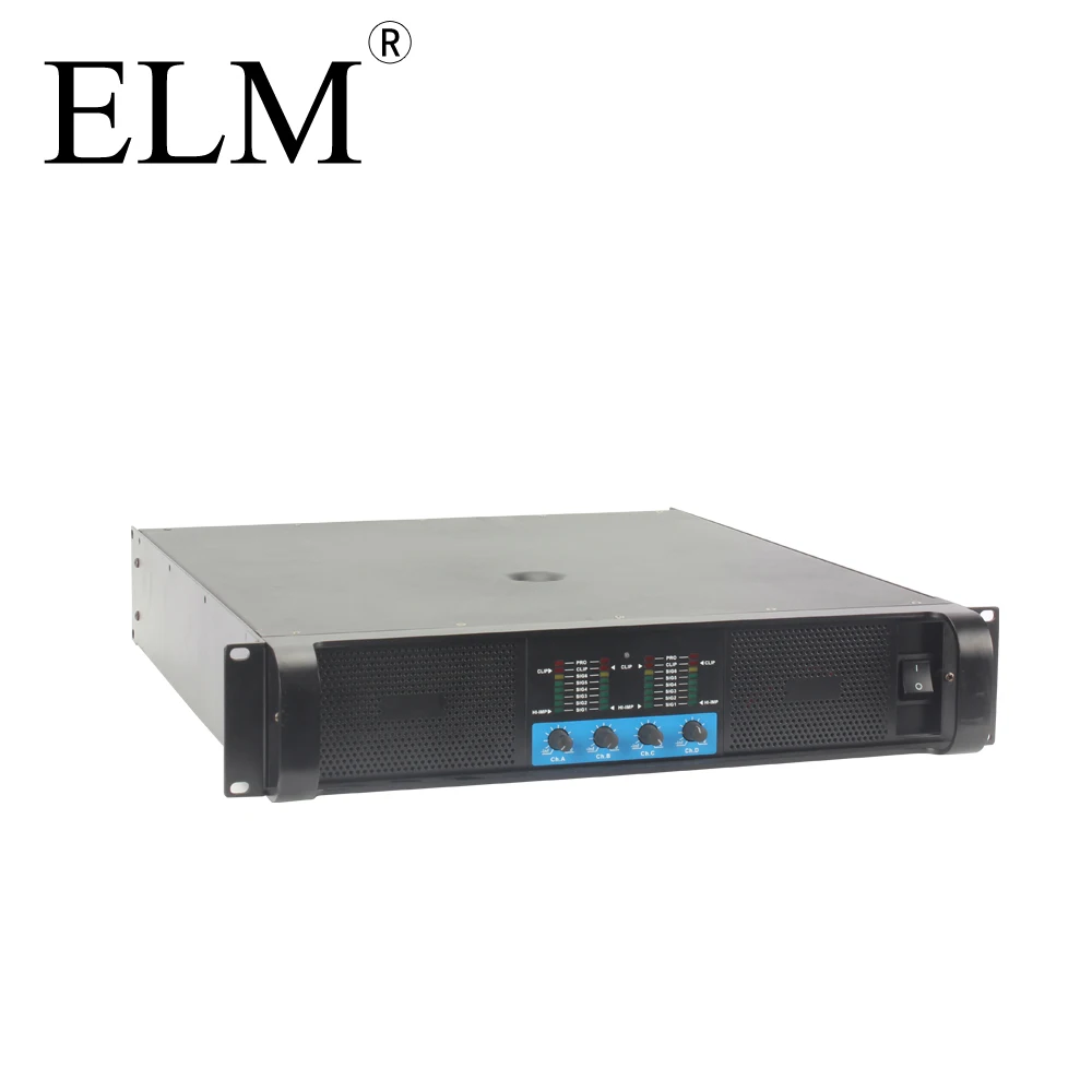 FP4800 ELM New style audio power amplifier 4 channels sound stage