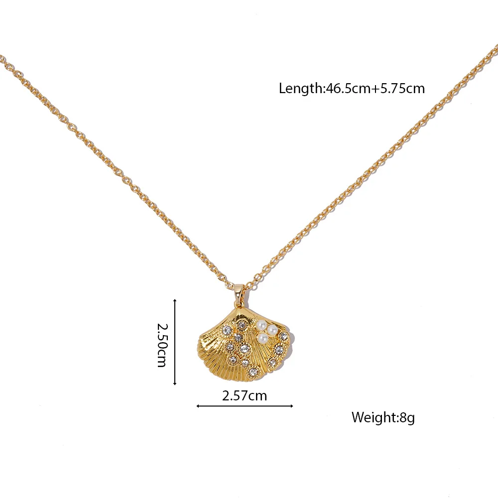 2024 New Stainless Steel Jewelry Necklace 18k Gold Plated Fashion Water Proof No Fading Necklace Pendant Accessories