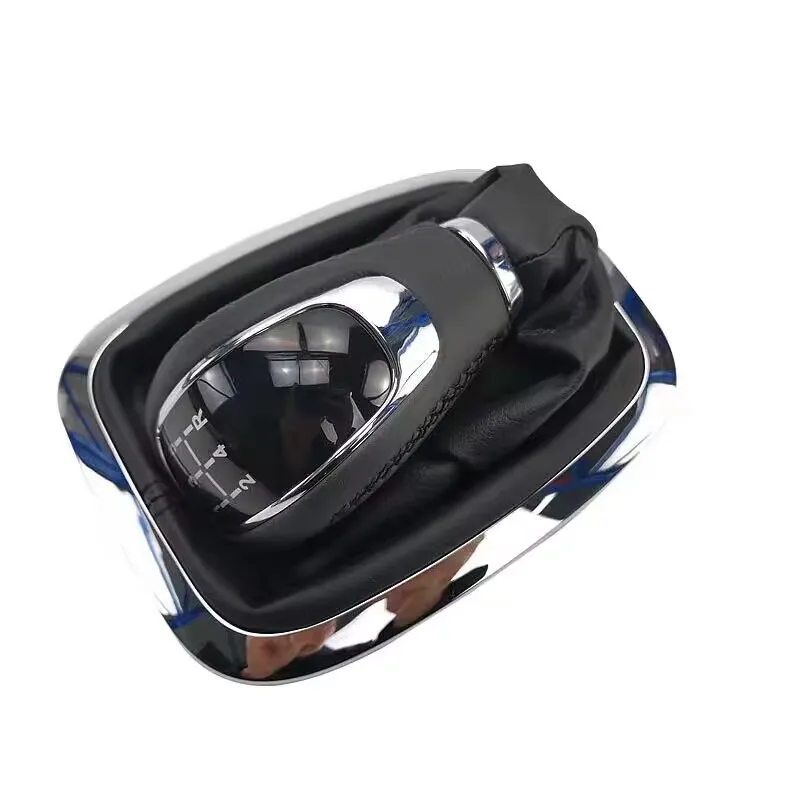 Car Gear Shift Collar for 2010 2011 2012 2013-2015 Chery Tiggo 3 FL PU Leather Gear Shift Dust Cover/Gear Shift Lever Hand Ball