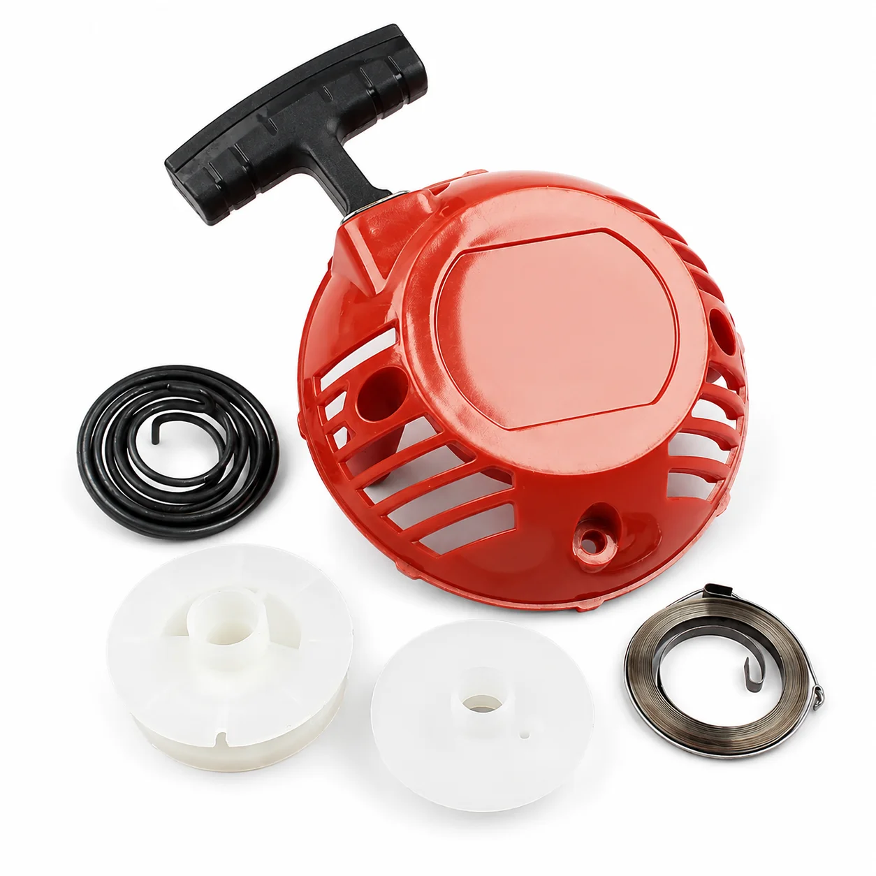 Recoil Pull Starter For Husqvarna 128LD 128C 128CD 128R 128L Driver Spring Pulley Kit Trimmer Replacement Parts OEM 585530301