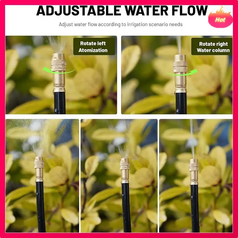 

ABYP Garden Drip Irrigation System 360° Adjustable-50FT With 15 Nozzles, Automatic Watering Design