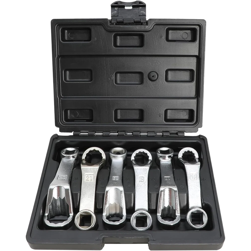 

1/2 '' 12-точечный регулировочный ключ заднего развала, головка крепления двигателя 16 мм 17 мм 18 мм 19 мм 21 мм 24 мм для Mercedes Benz VW Audi