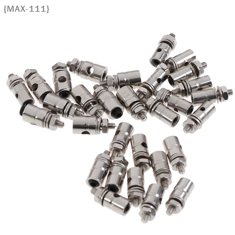 【MAX-111】【xxx】10Pcs High Quality RC Airplane Boat Pushrod Linkage Stopper Servo Connectors 【W1】