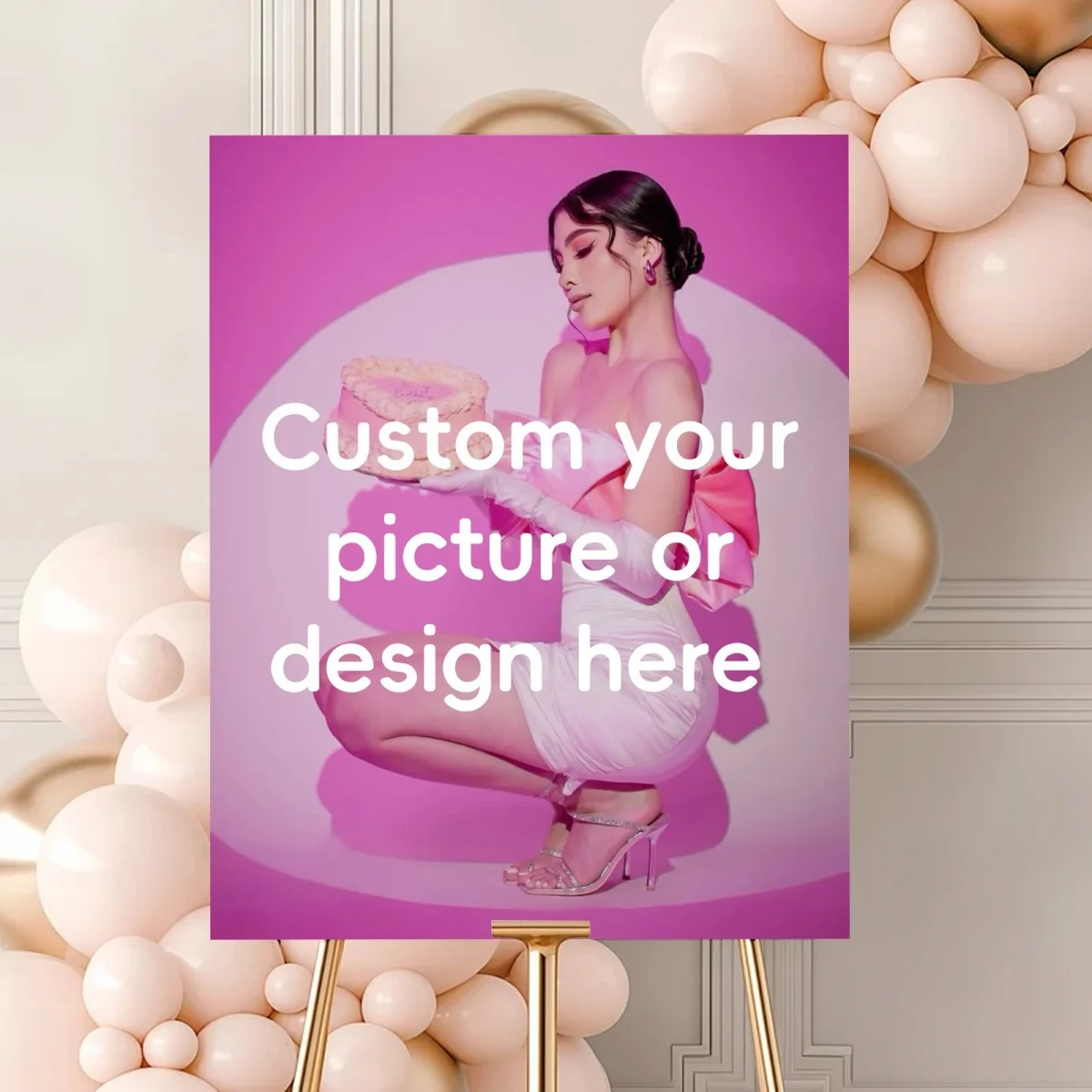 Customizable Welcome Signs and Personalized Party Favors, Suitable for Birthdays, Retirements, Weddings, and Party Decorations.