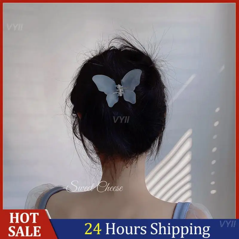 

Semi-transparent Trendy Unique Exquisite Popular Fashionable Stylish Semi-transparent Hair Clip Hair Accessories Fairy Chic Cute
