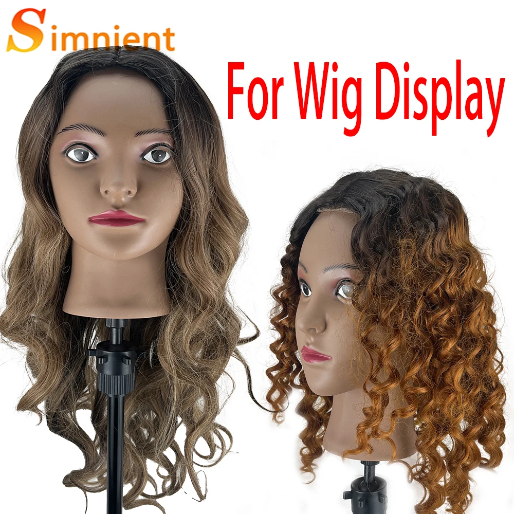 Nieuwe Kale Mannequin Hoofd Met Pruik Stand Adjustablestatief Ondersteuning Voor Pruiken Hair Extension Holder Pruik Maken Kit Gereedschap Accessoires