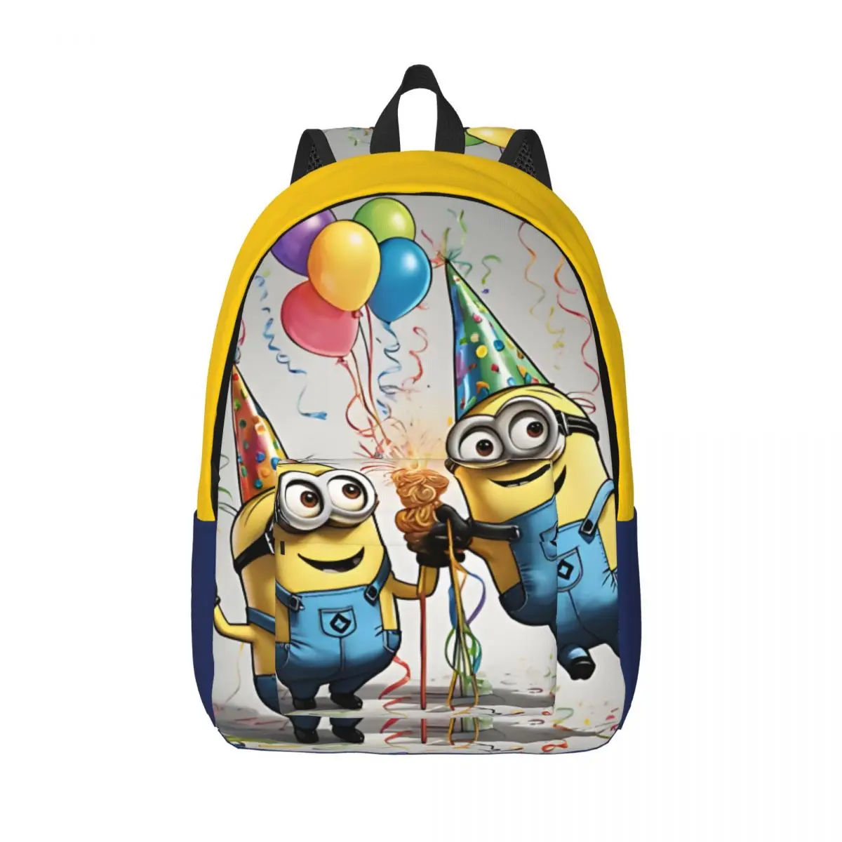 Mochila de gran capacidad de los Minions, bolsa de almacenamiento versátil para personal de oficina, senderismo, regalos, celebración de cumpleaños