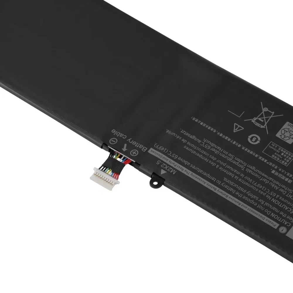 Batterie d'ordinateur portable pour DELL XPS, 100% d'origine, 4000mAh, 7.6V, 12, 7000, 7275, 9250, 9TV5X, 7VKV9, 0V55D0