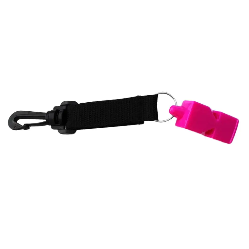 2x-loud Emergency Scuba Dive Whistle Outdoor Survival Gear Rose