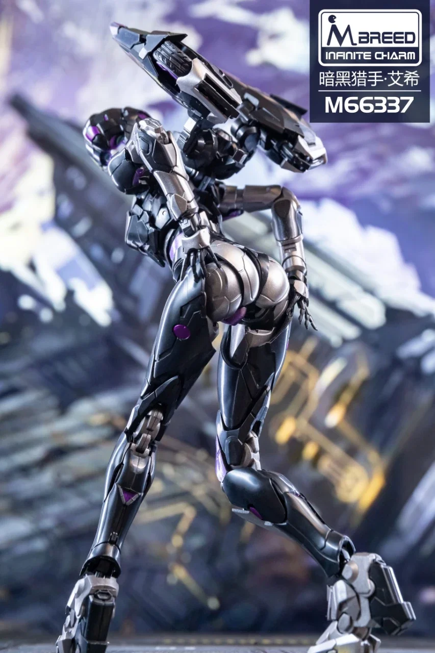 M Breed M66337 Charmaine M Darkened Skye Arcee KO RIOBOT Transformation Assembly Action Figure พร้อมกล่อง