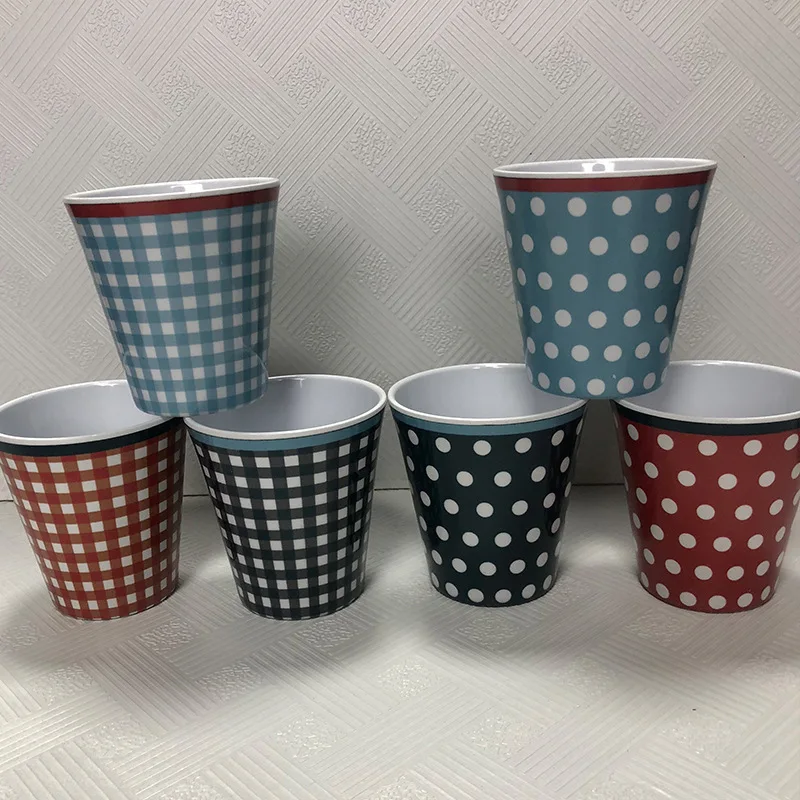 Taza de melamina de estilo japonés y coreano para el hogar