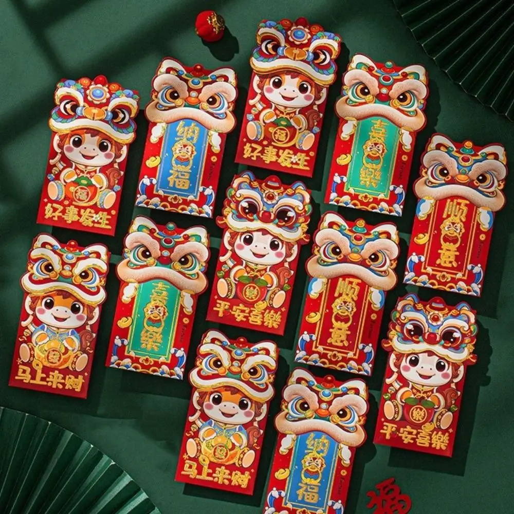 6Pcs Cartoon New Ye… - image