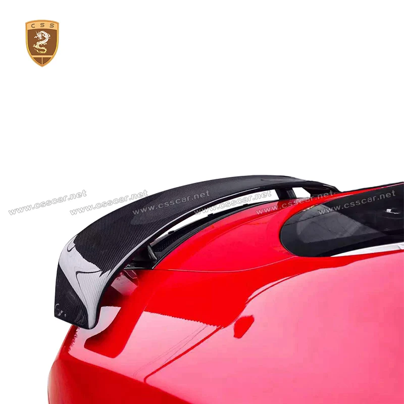 

Двухслойный спойлер на заднее крыло из углеродного волокна R8 для Audi R8 V8 V10 2007-2015 GT, спойлер на заднее крыло гоночного автомобиля, аксессуар