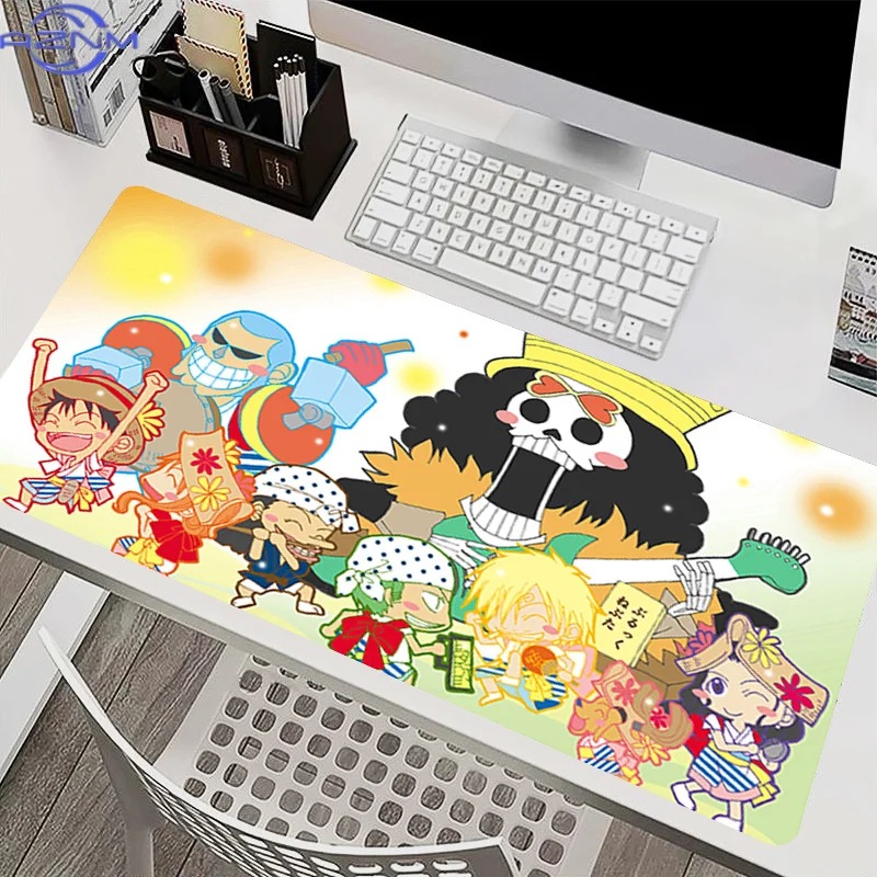 Popular Mouse Pad O-one P-piece Brook kawaii Anime Desk Mat XXL Gaming Computer Desk Mat Laptop Rubber Mousepad For Best Gift