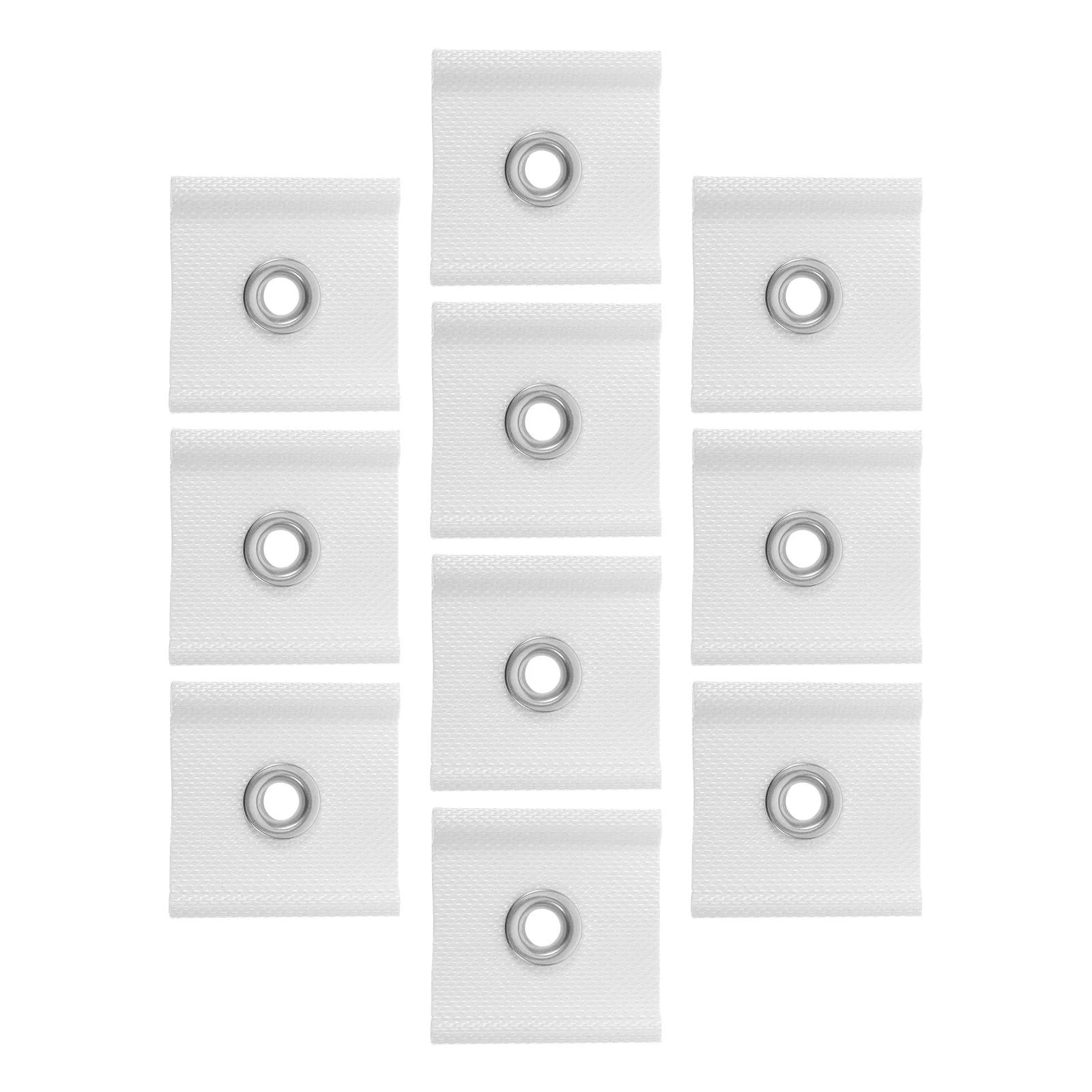 

10pcs Rv Awning Hooks Pvc Coated Waterproof For Camping Caravan Shade Canopy Piping Rail Eyelets Portable Secure Fit Outdoor