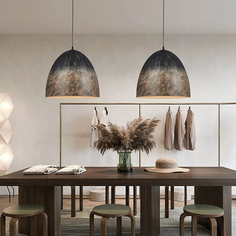 

Industrial Style Kitchen Chandelier New Designer Pendant Light For Home Decor Retro Lighting for Iron Art Homestay Studio Lustre