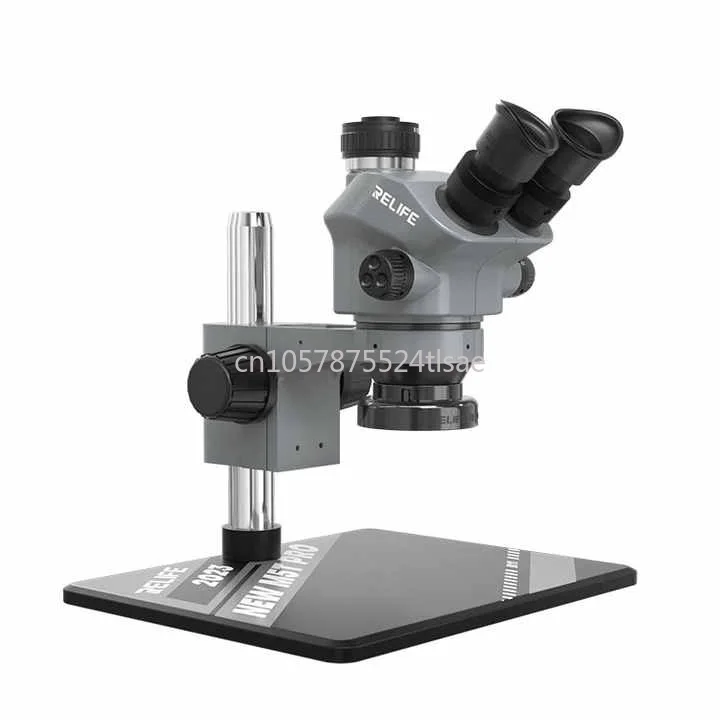 

M5TPRO-B11 trinocular microscope 7-50x continuous zoom high definition wide-angle eyepiece 360 degree rotation for PCB Repair