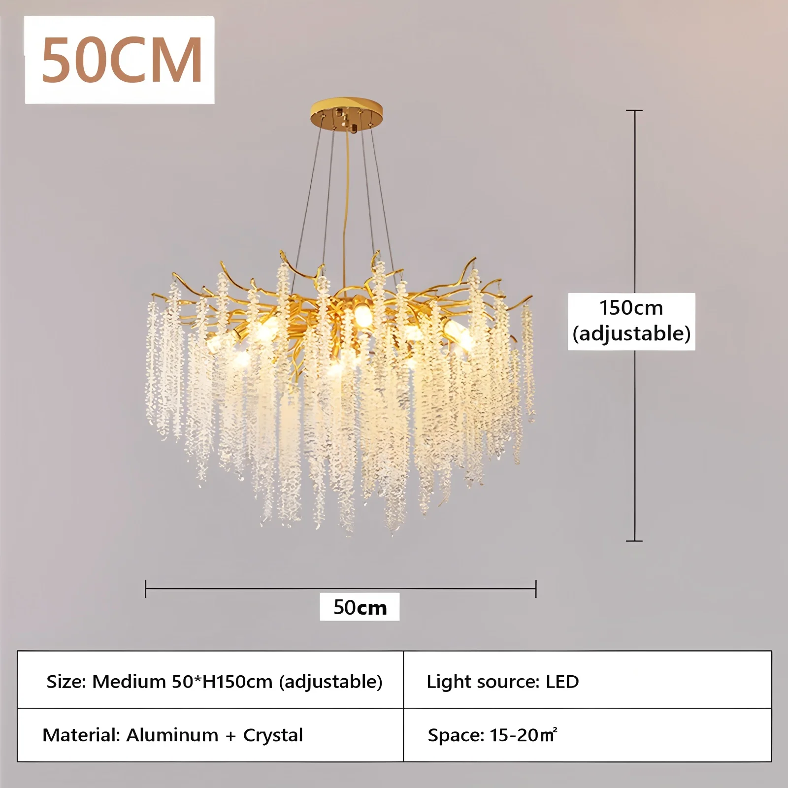 Moderne nieuwe kristallen kroonluchter binnen luxe kristallen led hanglampen woonkamer eetkamer slaapkamer decor hangende verlichtingsarmatuur