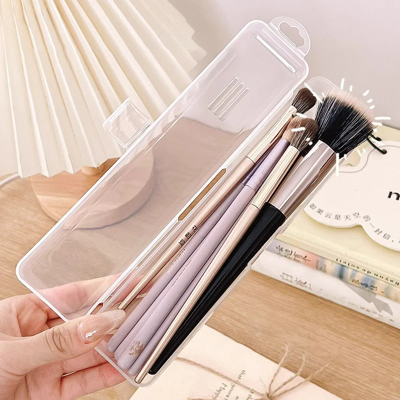 Z. Estuche para brochas de maquillaje, caja de almacenamiento de artículos de tocador, herramientas de viaje para artículos de tocador, organizador a prueba de polvo, caja sellada