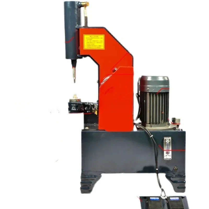 Truck brake pad riveting machine, automobile brake leather riveting machine, electric hydraulic, brake shoe riveting machine