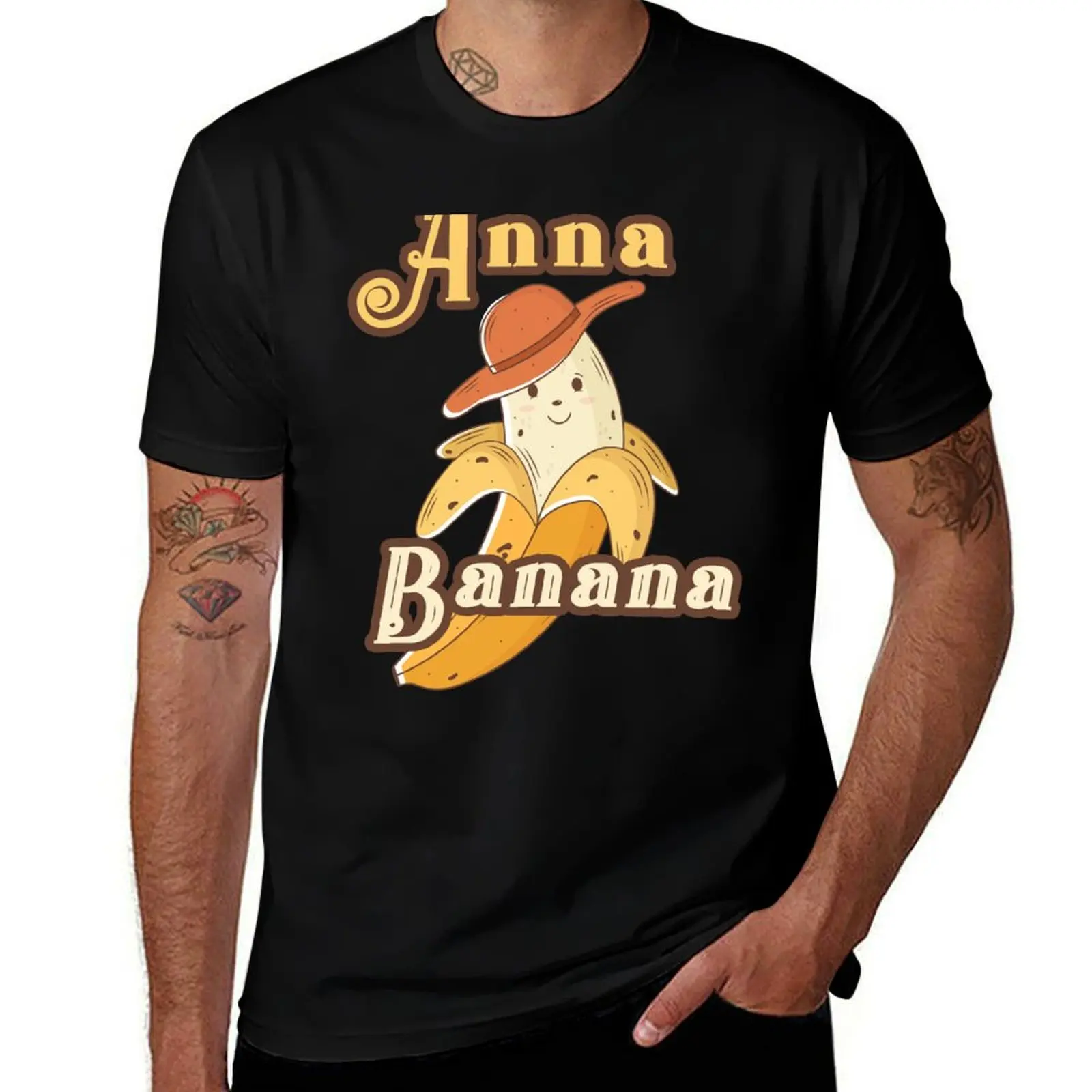 

Anna Banana T-Shirt plain Clothing Man t-shirt shirts graphic t shirt men 100℅ cotton