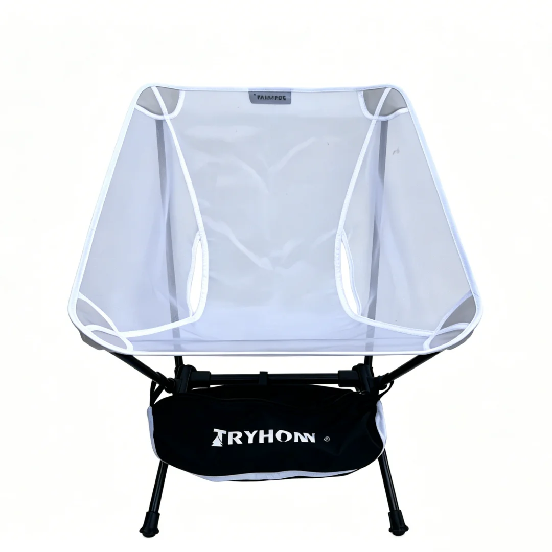 Utra-light 570g Camping Moon Chair Outdoor Folding Chair Hiking Picnic Chair Travel Beach Fishing Chair image 3
