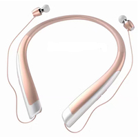 HBS-1100 Stereo Bluetooth Headphone Binaural Hand-free Neckband Earphones Fashion Mini Wireless Headset Binaural Universal Mini