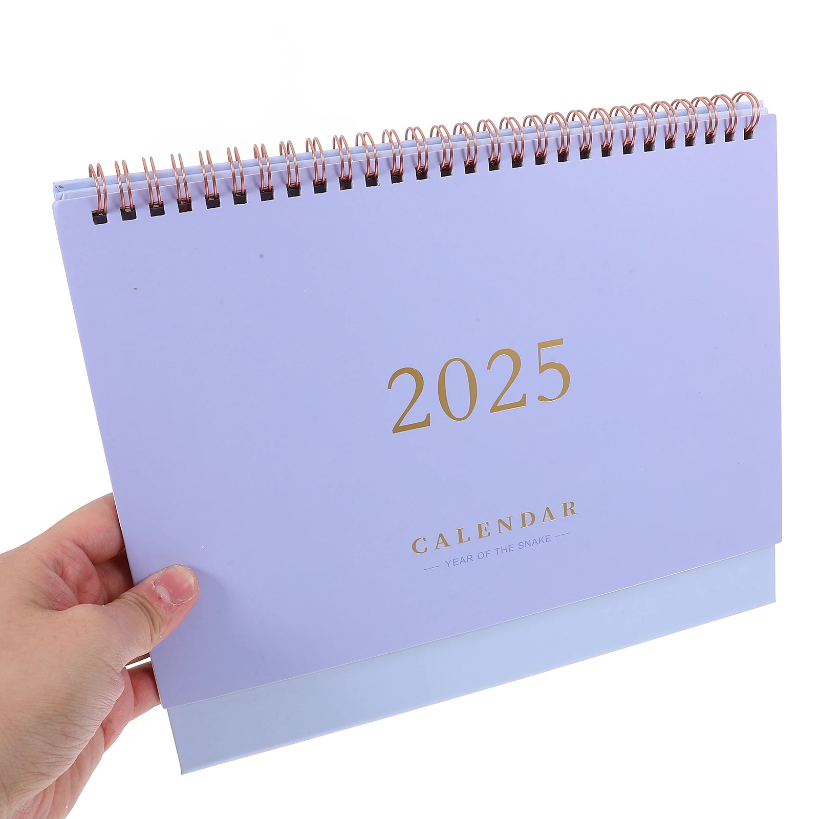 

Gold Stamping Calendar Delicate Multifunction Desk Paper Memo Pad Diary