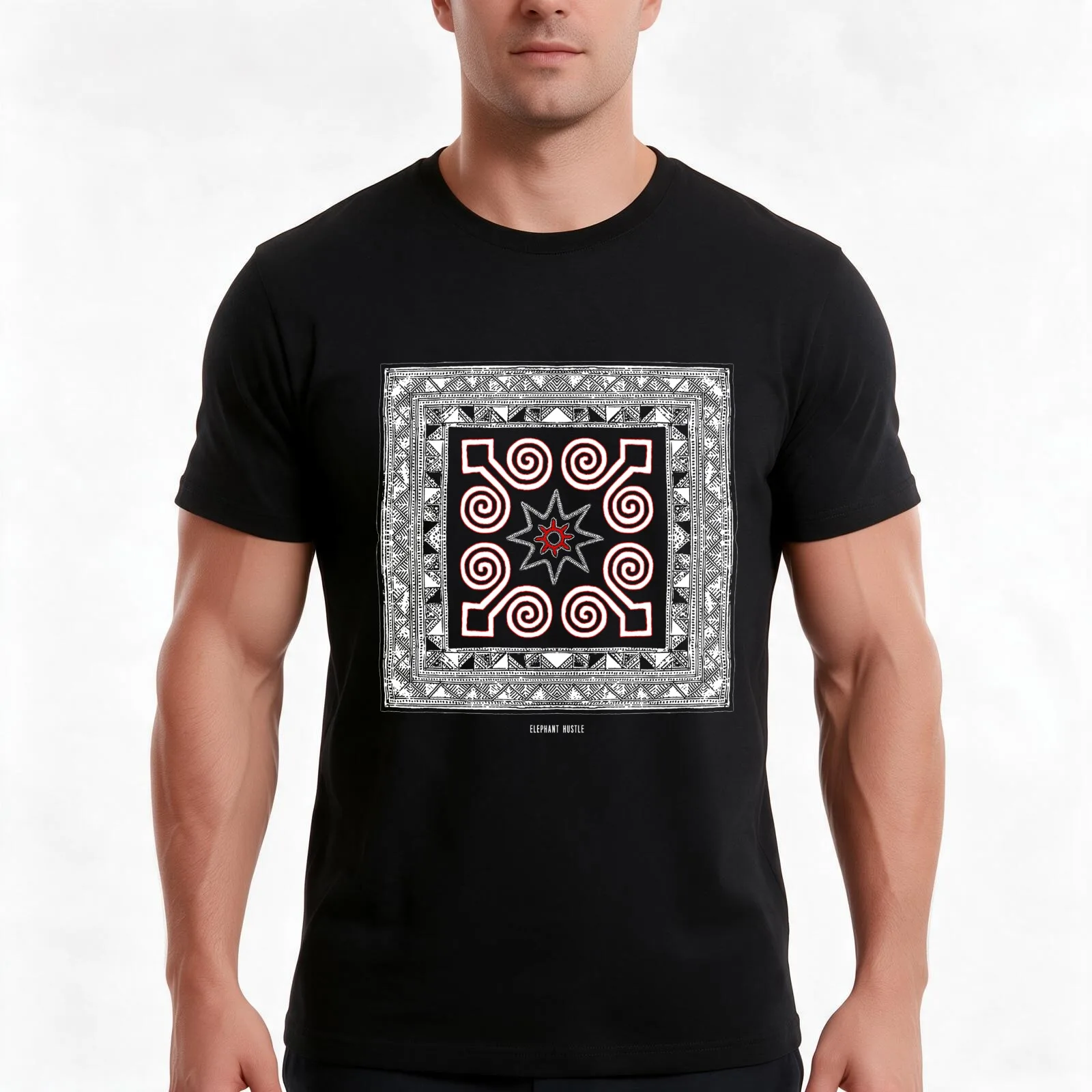 Wisdom, Hmong Inspired T-Shirt, Summer Casual Cotton Tee, Oversized Streetwear Tops, Vintage Graphic Print, Unisex Men Women