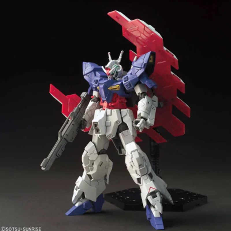 Bandai – KIT de modèles originaux GUNDAM HG AMS-123X - X Moon Gundam 1/144, figurine d'action Anime, modèle à assembler, jouets, modèles cadeaux pour garçons