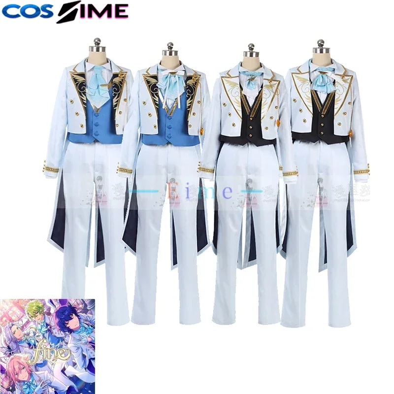

Fine Unit Cosplay Costume - Ensemble Stars Game Nagisa Ran Aoba Tsumugi Tomoe Hiyori Tenshouin Eichi Party Uniforms Custom Made