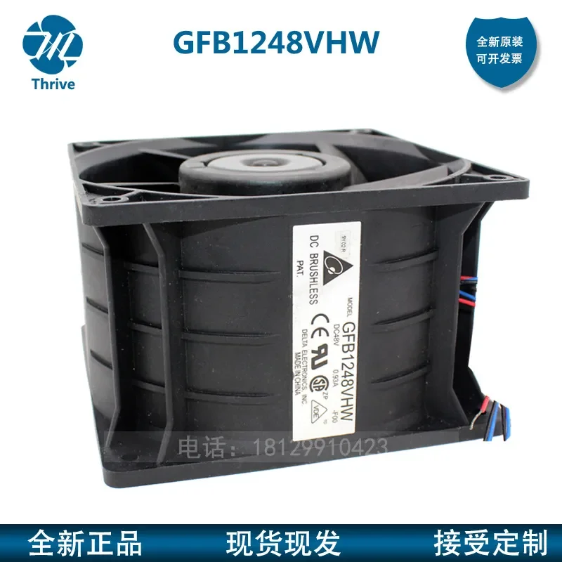 Original Delta GFB1248VHW-ROO 48V 0.93A 12CM 12076 Inverter Fan for Delta