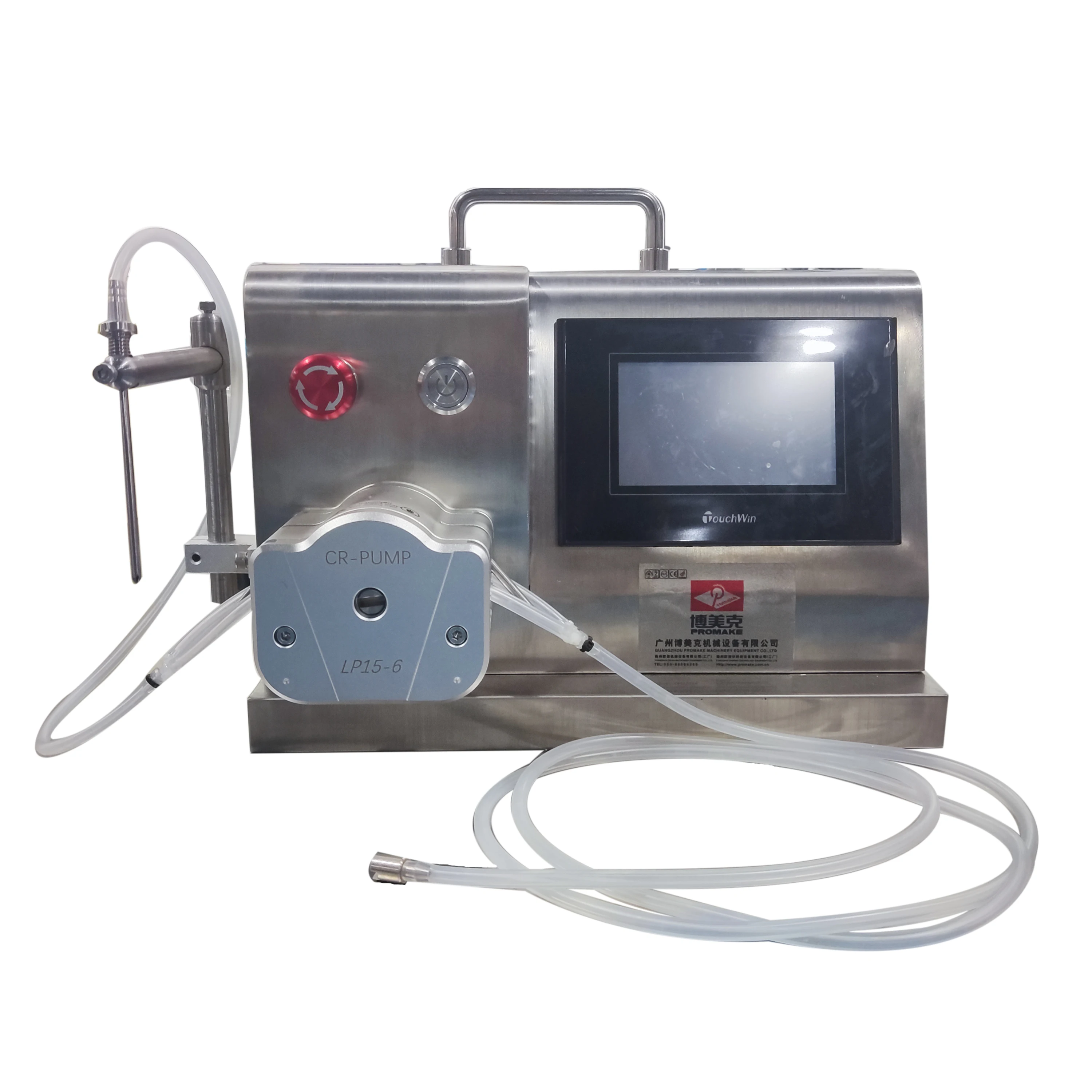 

Semi-automatic filling machine micro peristaltic pump high-precision filling 0.1%