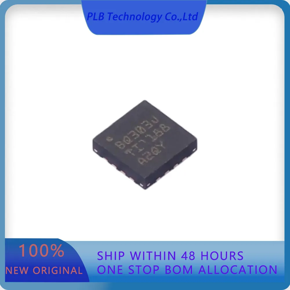 5PCS/LOT BQ25303JRTER BQ25303  17V Lithium-ion/Polymer 1 3A WQFN-16-EP(3x3) Battery Management Original Stock