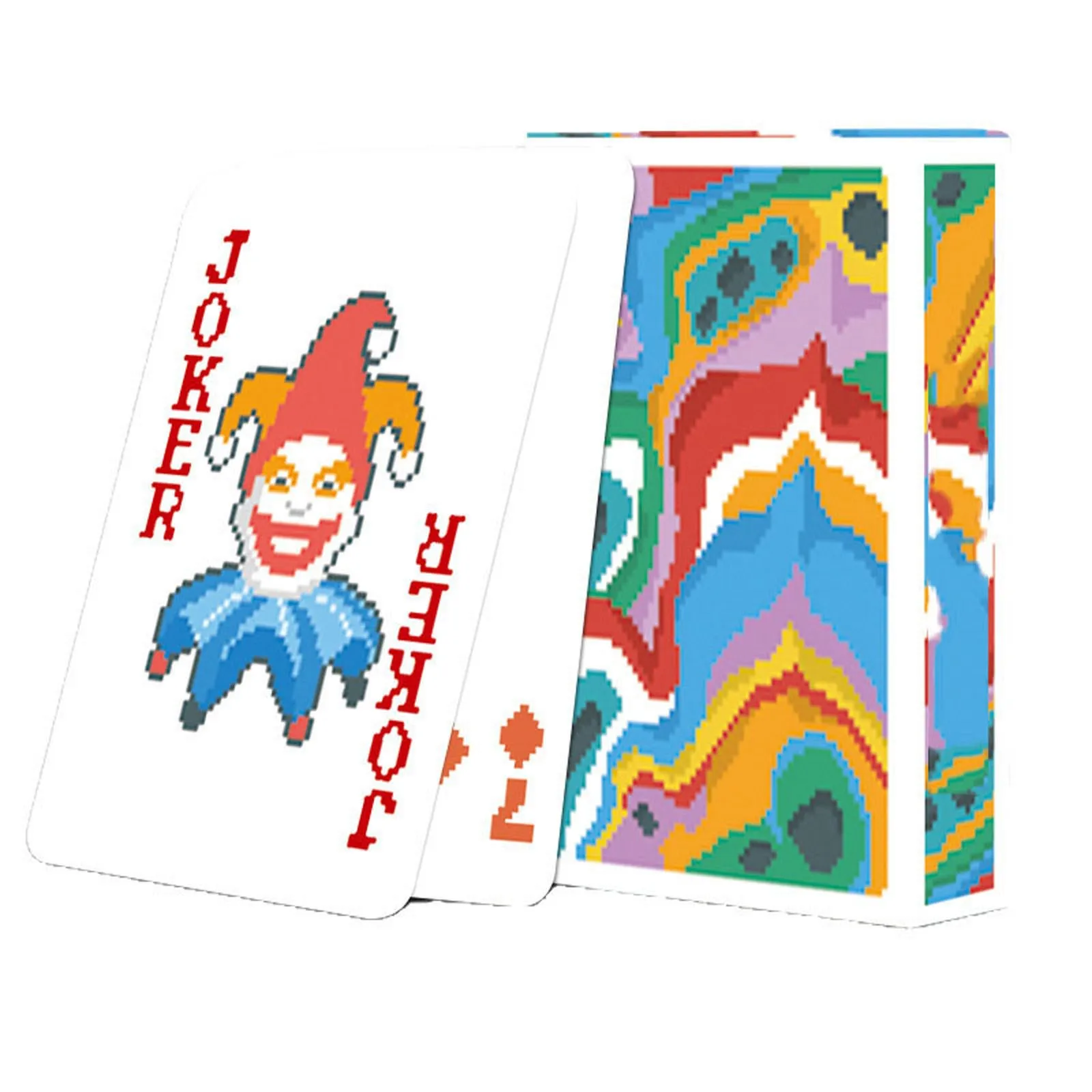 54pc Creative Playing Cards Set for Party Games, Adult Drinking & Family Entertainment with Unique Design Patterns