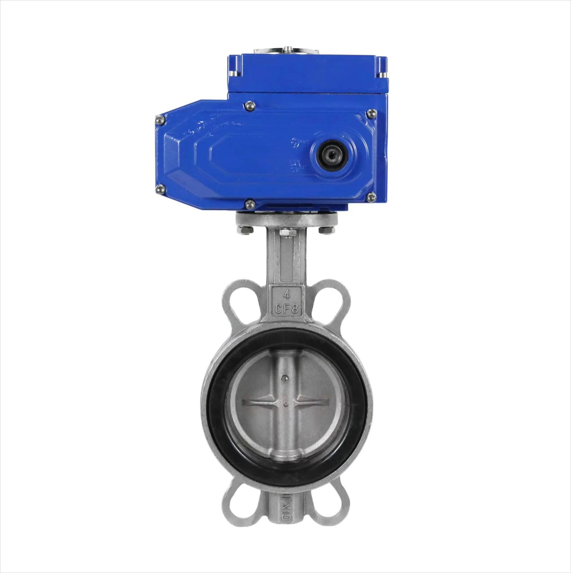D971X-16P Electric Butterfly Valve Explosion-proof Switch Adjustment Stainless Steel Electric Wafer Soft Seal Butterfly Valve