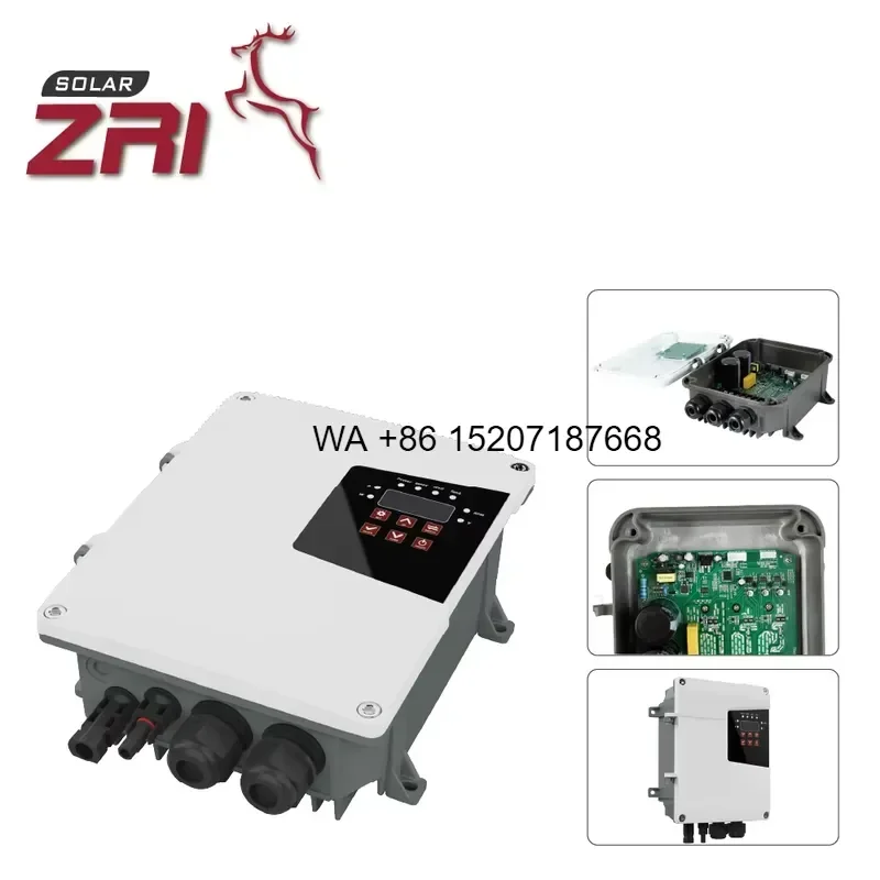 Wmwmnu for NEW ZRI DC Solar Water Pump 0.55-1.5HP Clean Water for Pool and Agriculture with 2 Years Warranty