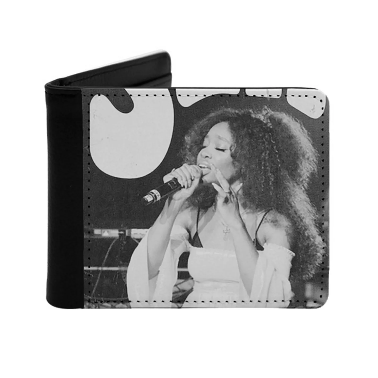 Retro Tour Men's Wallet Pu Leather Wallet Multifunction Credit Card Purse Sza Album Music Vintage Classic Retro Tour Sza Sza