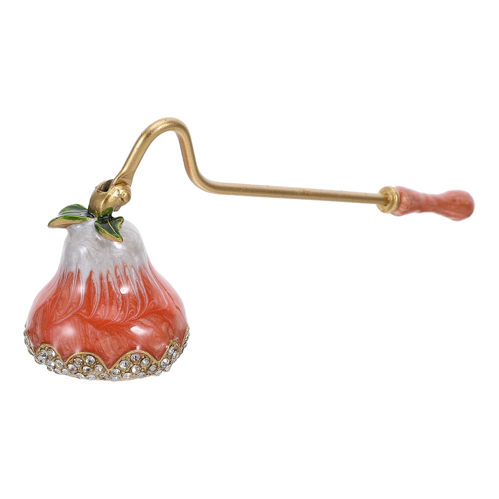 

Safe Stylish Snuffer Long Handle Rustic Flower Wick Extinguisher Wax Protection Home Kitchen Decor Rustic Wick Snuffer