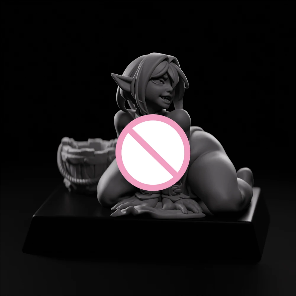 

NSFW Belle Goblin Sexy Girl Resin Model Kit 3d Print Doll 1/24 Unassembled Resin Figure Statue Kits Unpainted Toy Gk Play Set