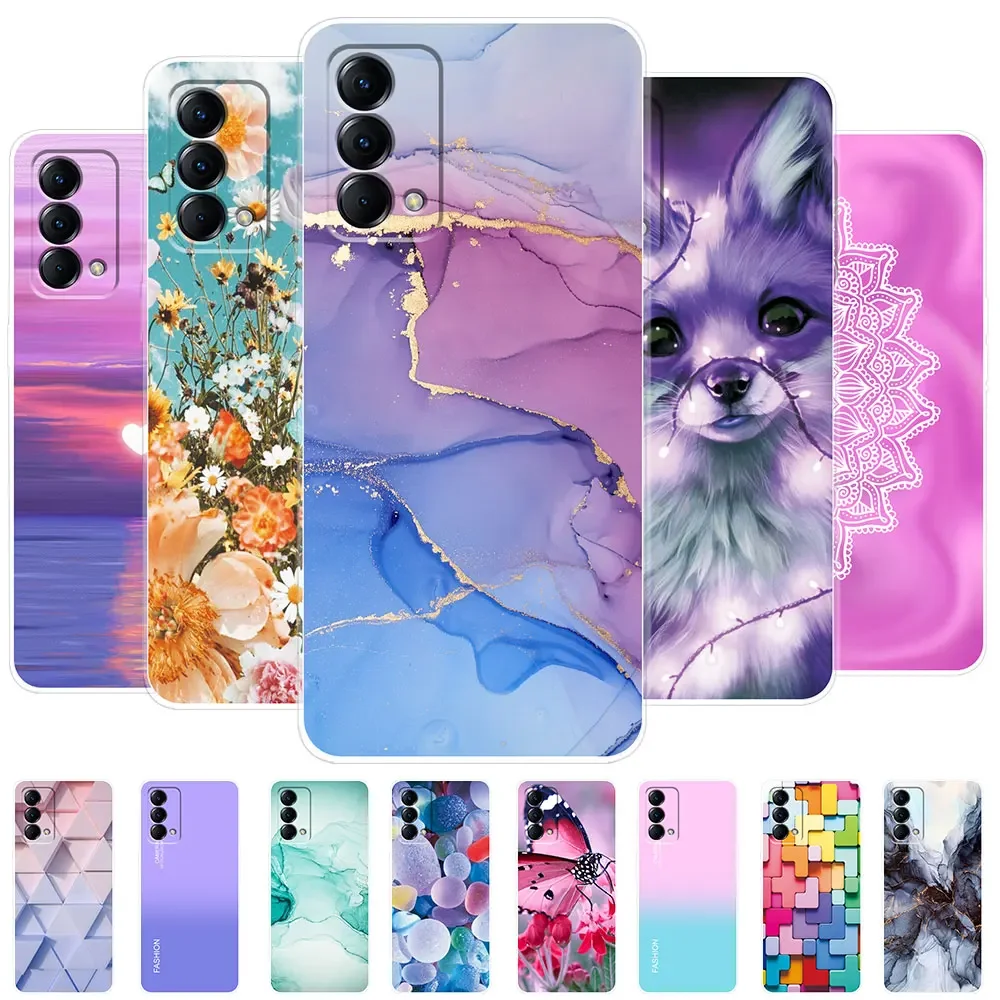 Para Realme GT Master Edition Funda GT Explorer Master Funda para niñas Funda de teléfono de silicona suave transparente Funda para Realme GT Master Coque