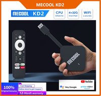 Mecool 2023 Global Version KD2 Amlogic S905Y4 TV Stick4k  Android 11 4GB 32GB Dual WIFI Google Certified TV Box BT 5.0