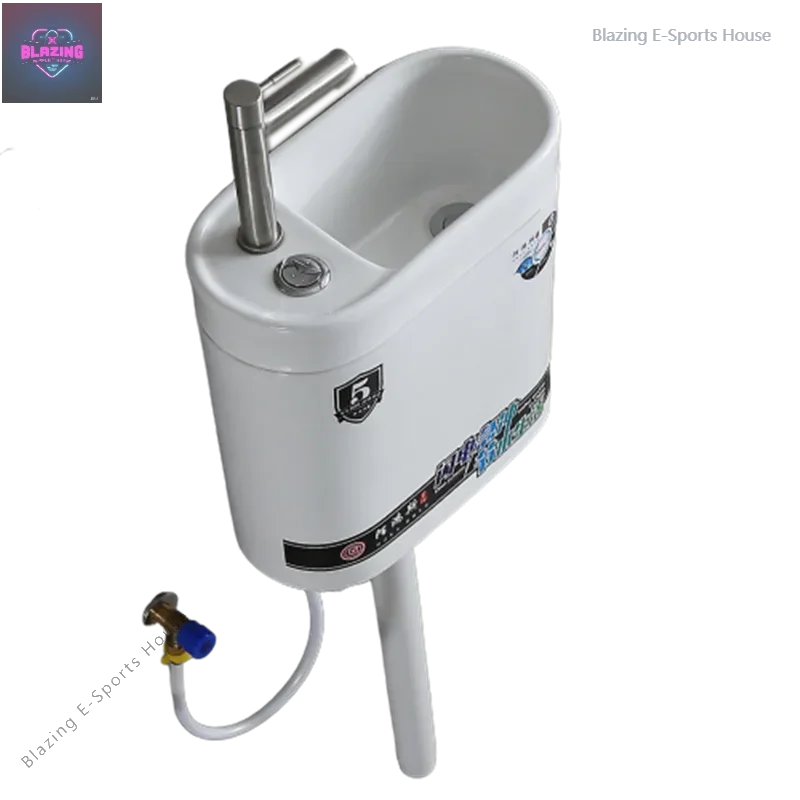 

Ceramic with wash basin faucet integrated water tank squatting toilet squatting pit squatting toilet flushing water tank hot